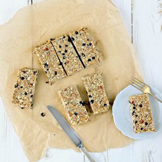 Puffed Amaranth Granola Bars