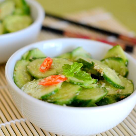 Cucumber-Sesame Salad