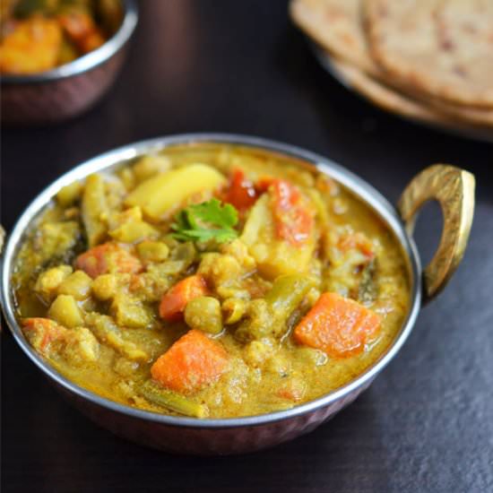 Mixed Vegetables Kurma (Korma)