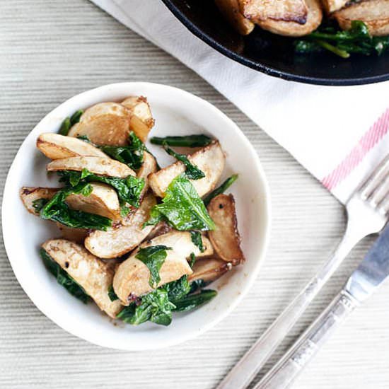 Roasted Turnips & Brown Butter Miso