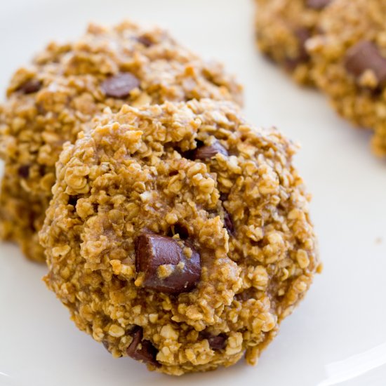 Peanut Butter Banana Cookies