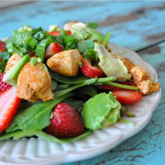 Spinach Strawberry Salad