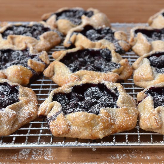 Blueberry Pecan Galettes