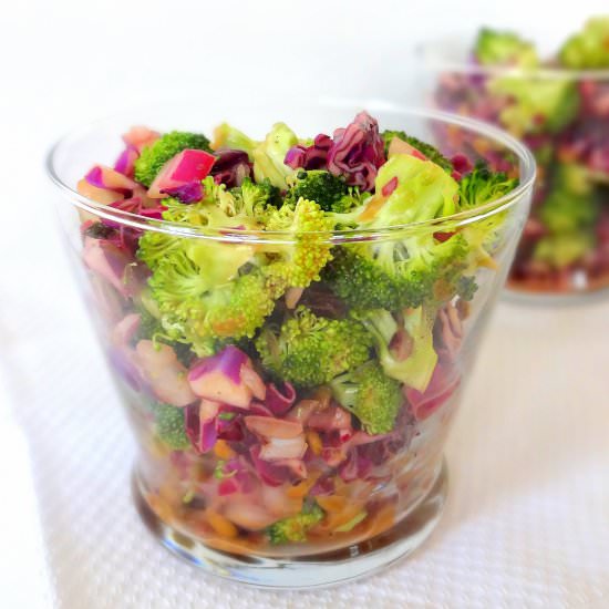 Crunchy Broccoli Raisin Salad