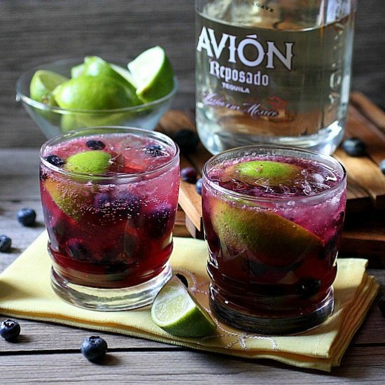 Blueberry Lime Smash