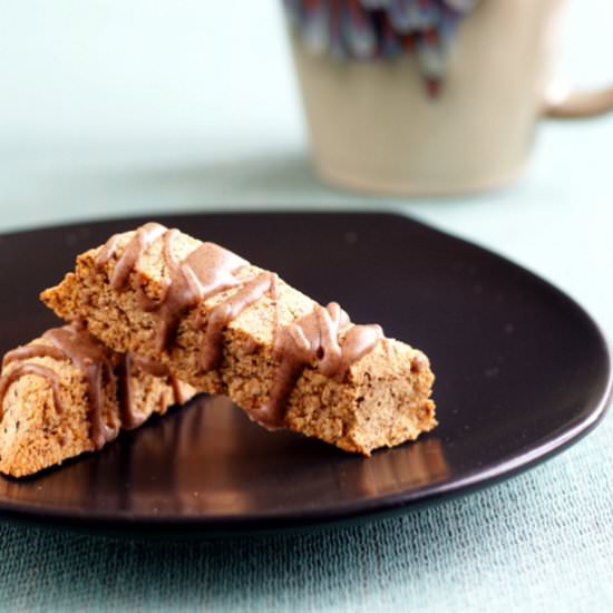 Paleo, Vegan Hazelnut Biscotti