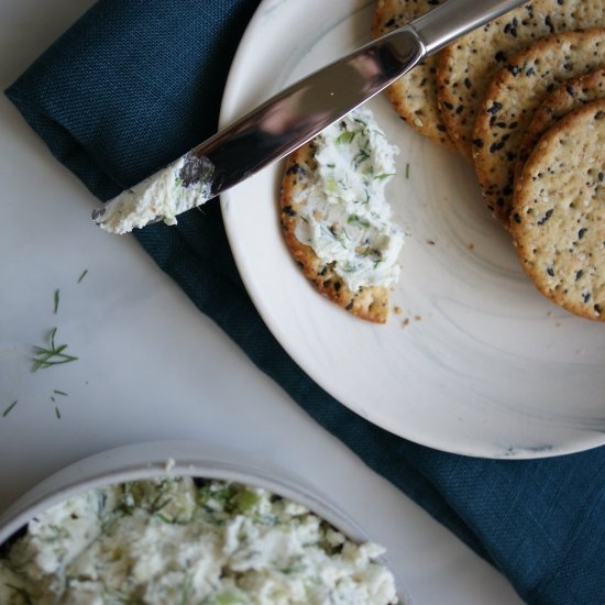 Cucumber & Dill Goat Cheese