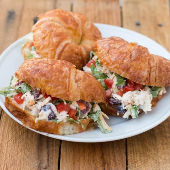 Chicken Salad Croissants