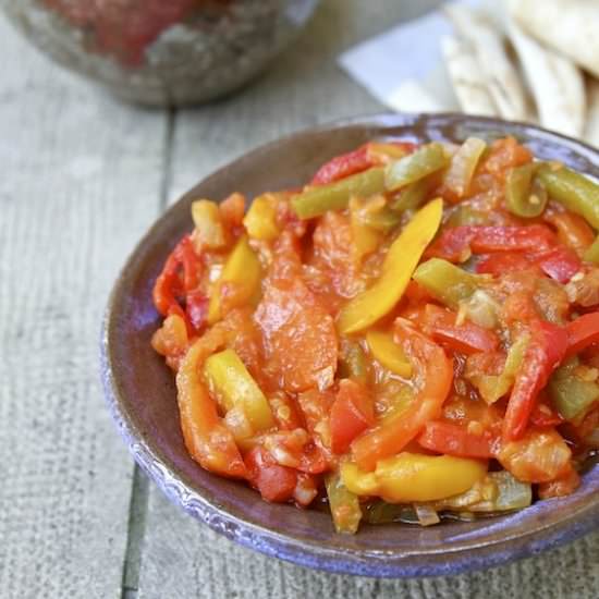 Bell peppers stew (Shakshuka)