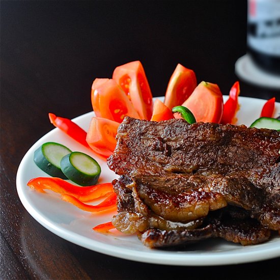 Simple Skirt Steak