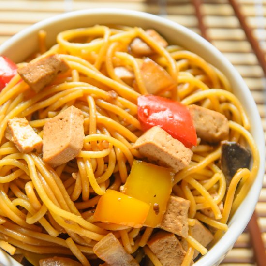 Tofu Stir Fry with Soya Sauce