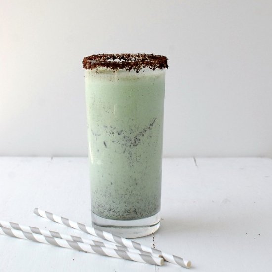 Grasshopper Pie Milkshake