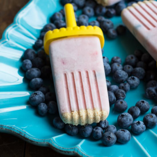 Strawberry-Banana Smoothie Popsicle