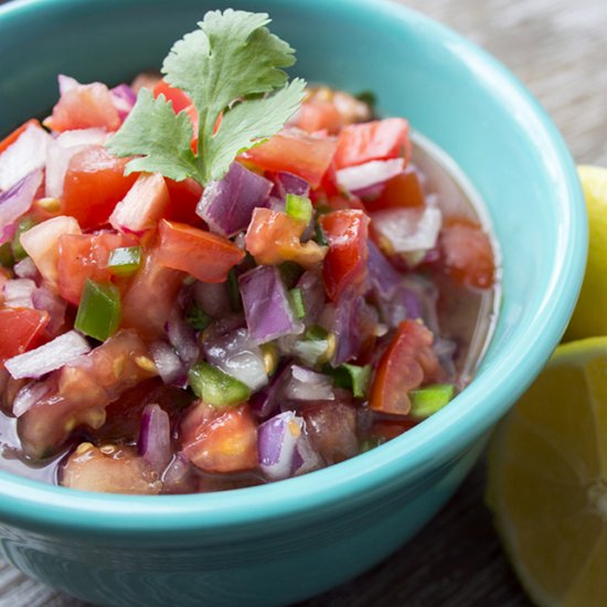 Copycat Chipotle Pico De Gallo