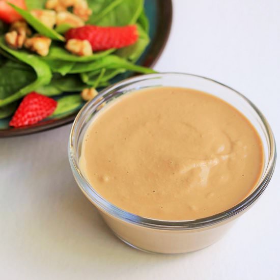 Creamy Orange Balsamic Dressing