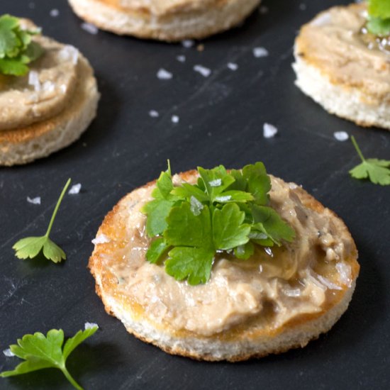 Foie Gras Tea Sandwich