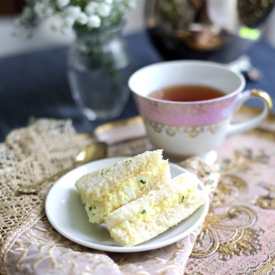 Egg Salad Finger Sandwiches