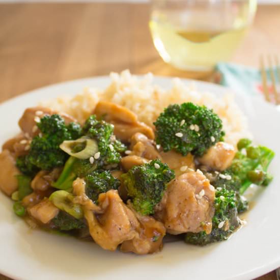 12-Minute Chicken and Broccoli