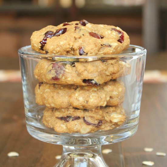 Cranberry Breakfast Cookies