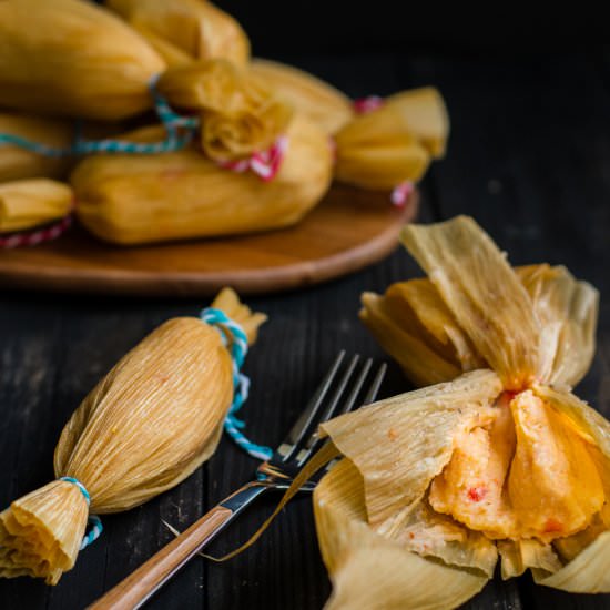 Easy Venezuelan Pepper Tamales