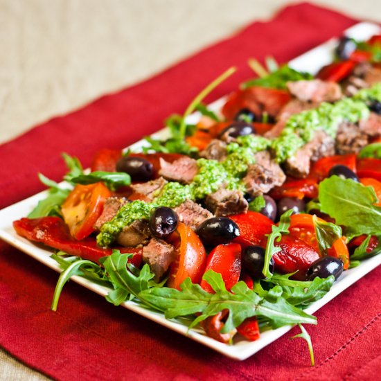 Greek Lamb Salad – Low Fodmap