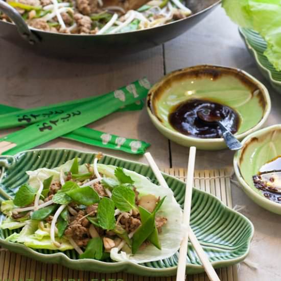 Crispy Chinese Lettuce Wraps