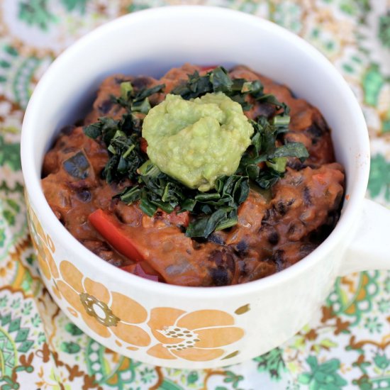 Cuban Beer Infused Black Beans