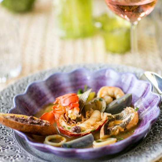 Bouillabaisse, Potatoes & Fennel