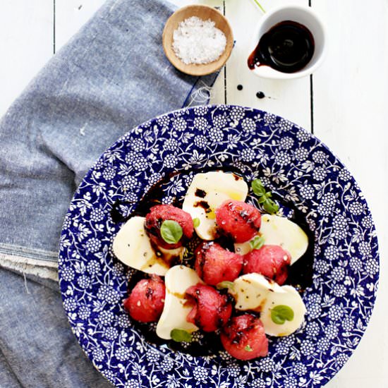 Watermelon Caprese Salad