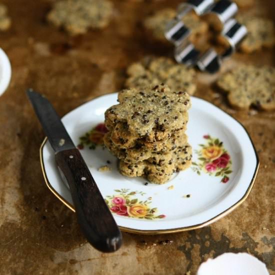 Freekeh Black Quinoa Cookies