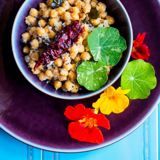 Chickpea Salad – Chana Sundal