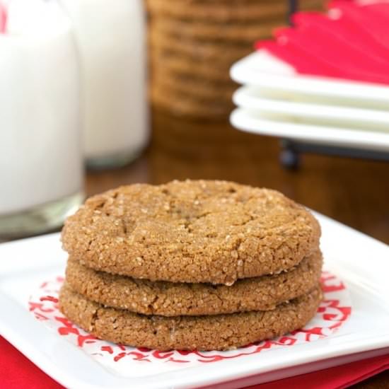 Ginger Toffee Cookies