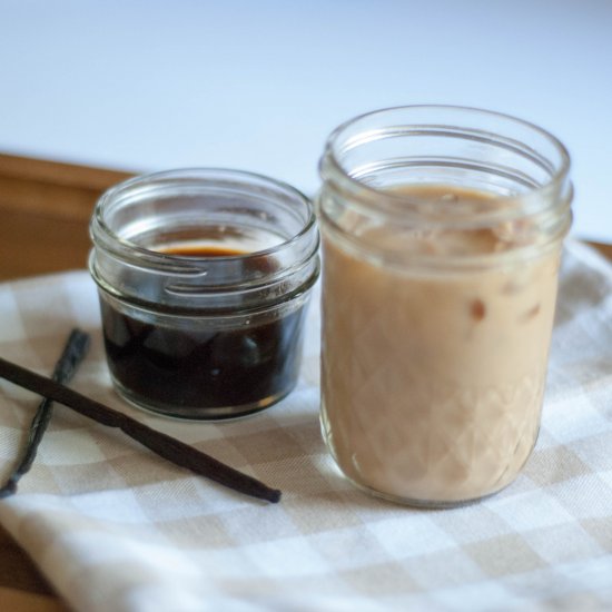 Caramel Vanilla Coffee Syrup