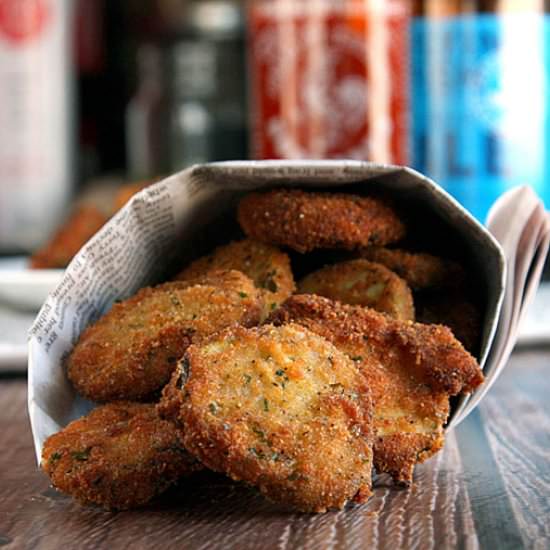 5 Ingredient Homemade Fried Pickles