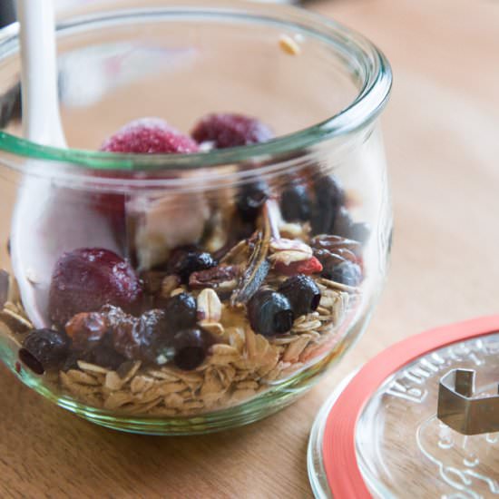 Homemade Single-Serving Muesli