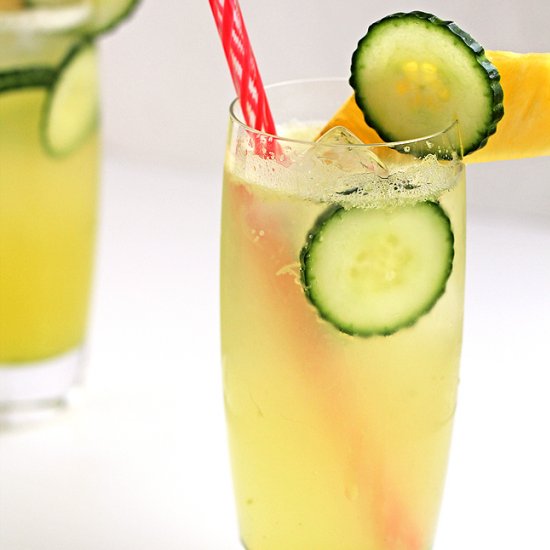 Pineapple & Cucumber Spritzer