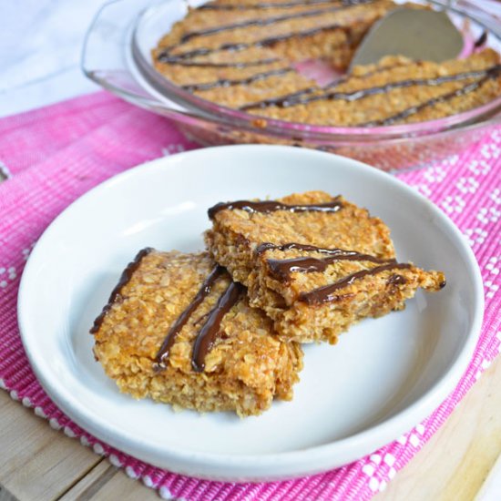 Peanut Butter Flapjacks