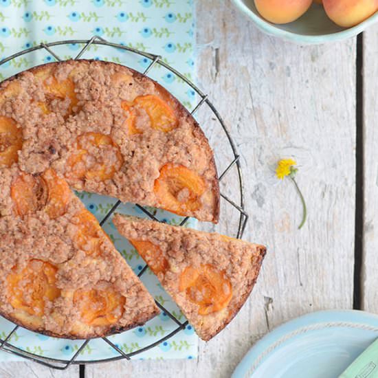 Apricot Crumble Cake