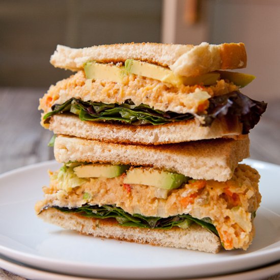 Chickpea Salad Sandwiches