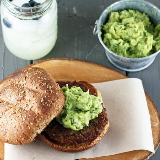 Quinoa and Black Bean Burgers