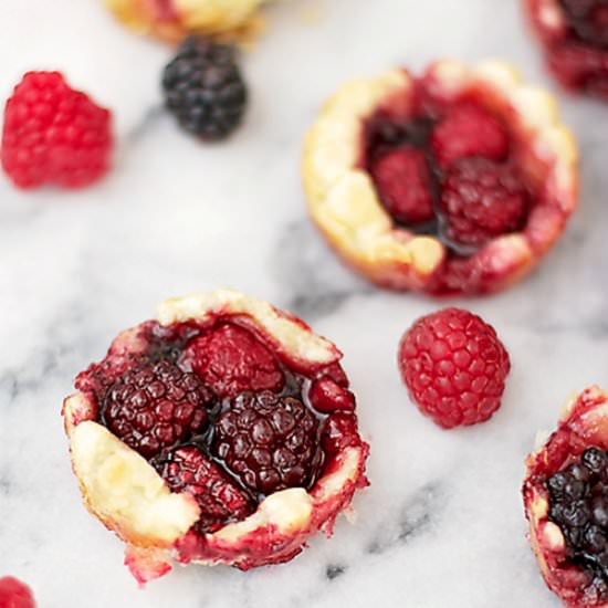 Double Berry Tartelettes