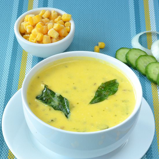 Corn Kadhi – Sweet Corn Kadhi