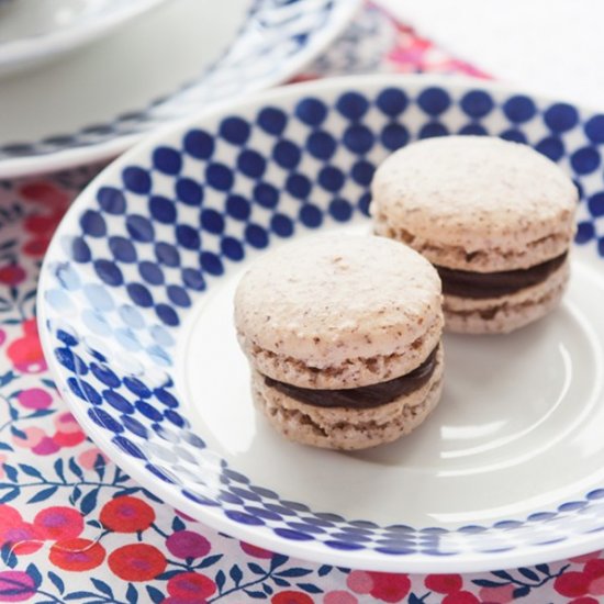 Hazelnut Macarons