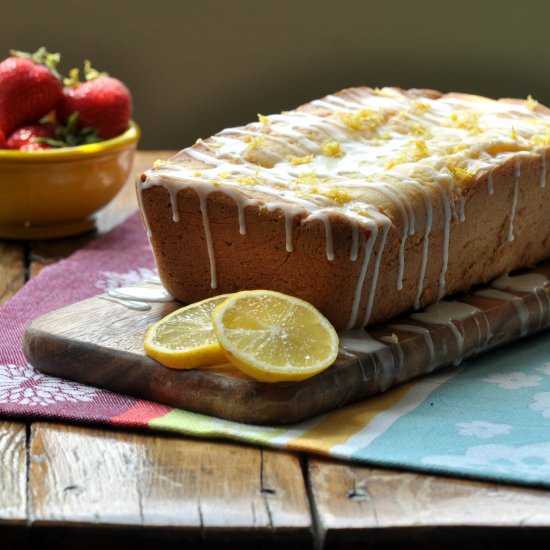 Limoncello Pound Cake (gluten-free)