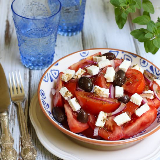 Mediterranean Tomato Salad