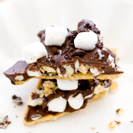 S’mores Oreo Bark