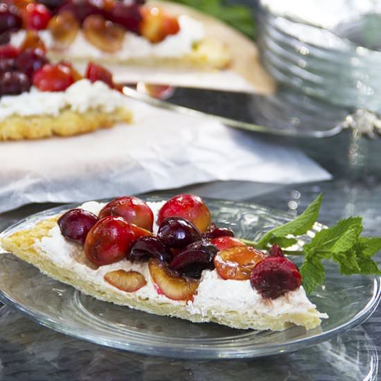 Fresh Cherry Tart