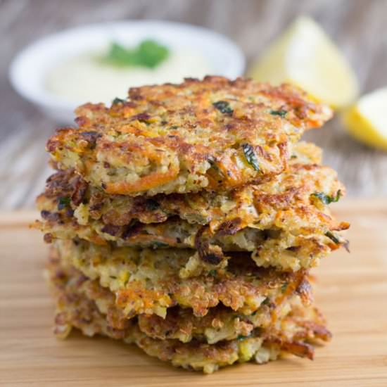 Quinoa Fritters