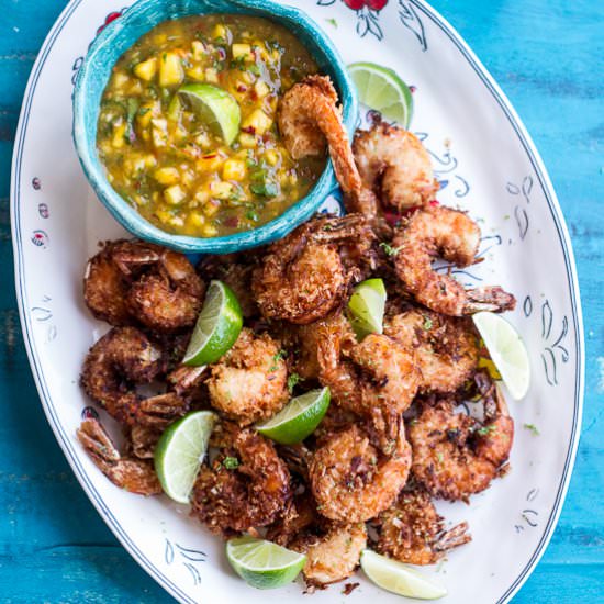 Coconut-Lime Fried Shrimp