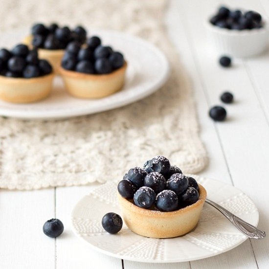 Blueberry Lemon Tartlets